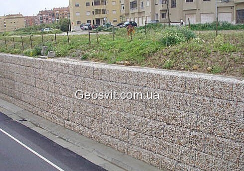 Габіонні підпірні стіни - фото 3