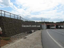 Применение габионов MGC Slovakia в дорожном строительстве