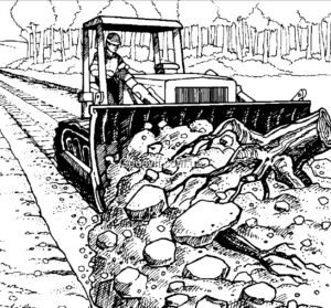 Подготовка основания перед укладкой георешетки Armatex G - фото 1