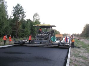 асфальт зі скловолокном