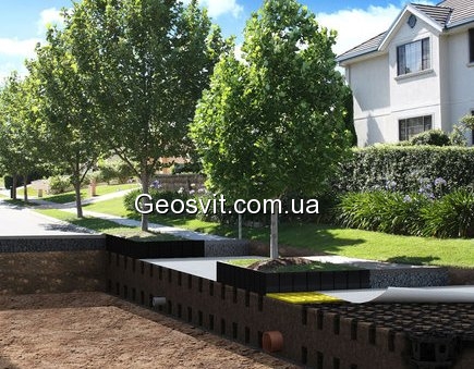 Технология укладки дренажного геокомпозита Enkadrain для зеленых кровель