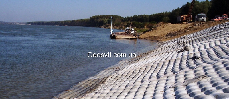 Применение бетонируемых матрасов - фото 1