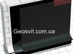 захист гідроізоляції геомембраною Ізоліт
